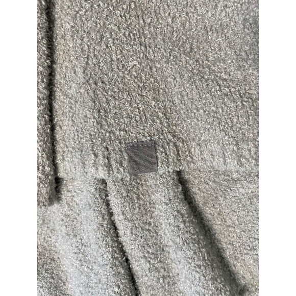 Barefoot Dreams Bamboo Lite Size S Calypso Wrap Cardigan Ombre Cream Gray Draped - Picture 12 of 13